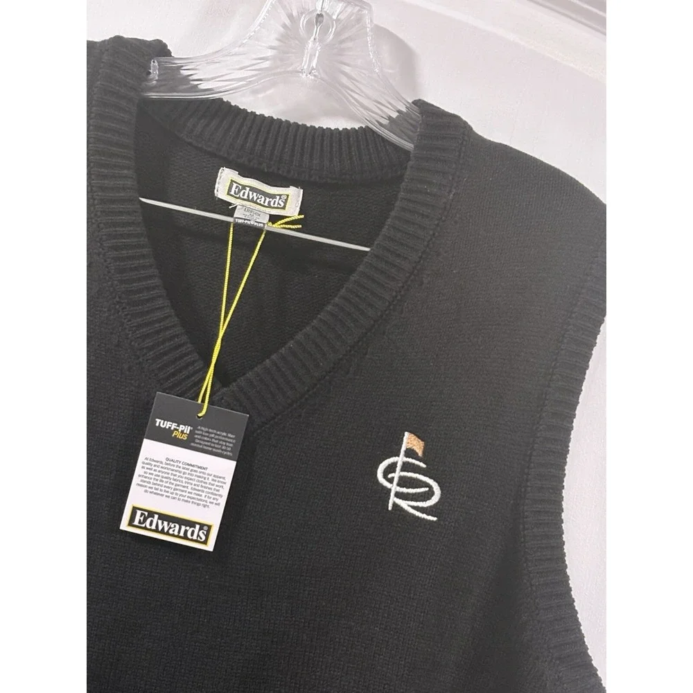 Edwards Unisex Vest (Medium) CHAMPIONS RETREAT (Augusta, GA) Black Brand New MED